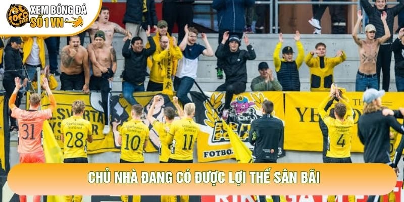 Chủ nhà đang có được lợi thế sân bãi